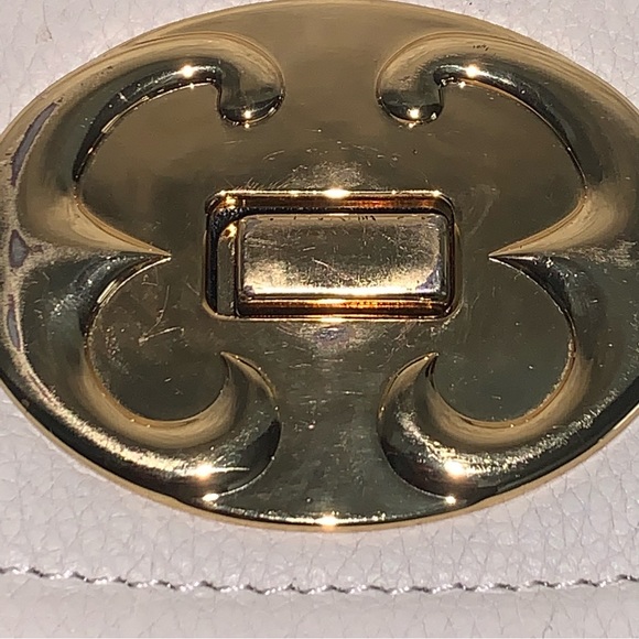 Emma Fox Black/Bone Leather Crossbody - Picture 11 of 16